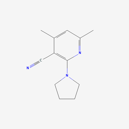 4,6-Dimethyl-2-(pyrrolidin-1-yl)nicotinonitrile