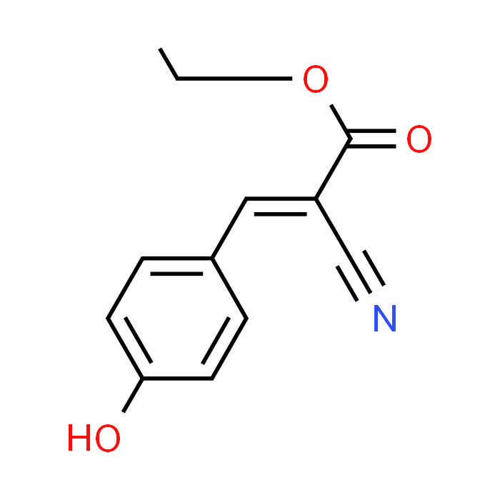 (E)-Ethyl 2-cyano-3-(4-hydroxyphenyl)acrylate
