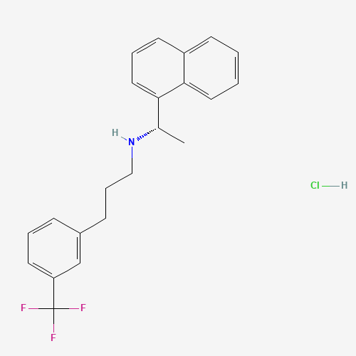 (S)-N-(1-(naphthalen-1-yl)ethyl)-3-(3-(trifluoromethyl)phenyl)propan-1-amine
