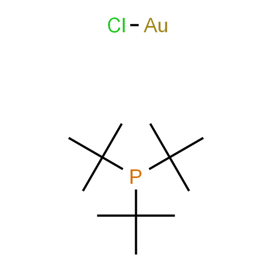 Chlorotri-t-butylphosphinegold(I)