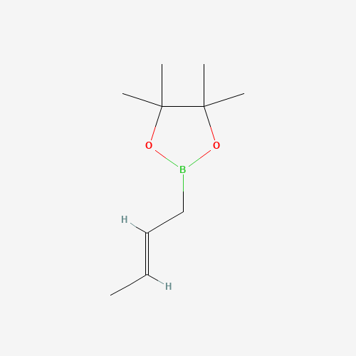 (E)-2-(But-2-en-1-yl)-4,4,5,5-tetramethyl-1,3,2-dioxaborolane