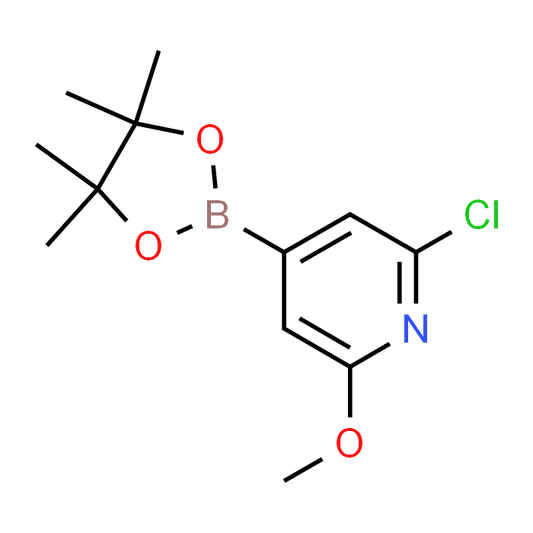 2-Chloro-6-methoxy-4-(4,4,5,5-tetramethyl-1,3,2-dioxaborolan-2-yl)pyridine