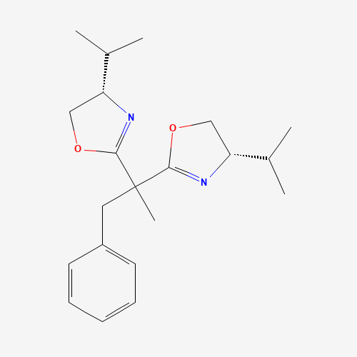 (4S,4'S)-2,2'-(1-Phenylpropane-2,2-diyl)bis(4-isopropyl-4,5-dihydrooxazole)