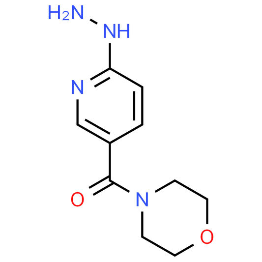 (6-Hydrazineylpyridin-3-yl)(morpholino)methanone