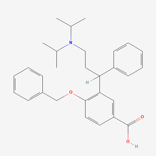 N,N-Diisopropyl[3-(2-benzyloxy-5-carboxyphenyl)-3-phenylpropyl]amine