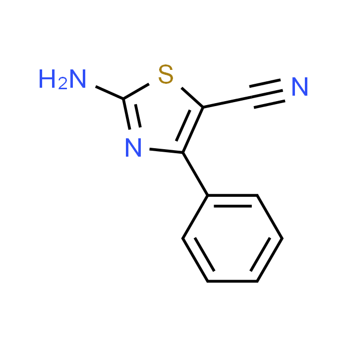 2-Amino-4-phenylthiazole-5-carbonitrile