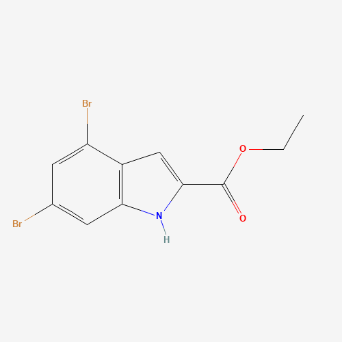 Ethyl 4,6-dibromo-1H-indole-2-carboxylate