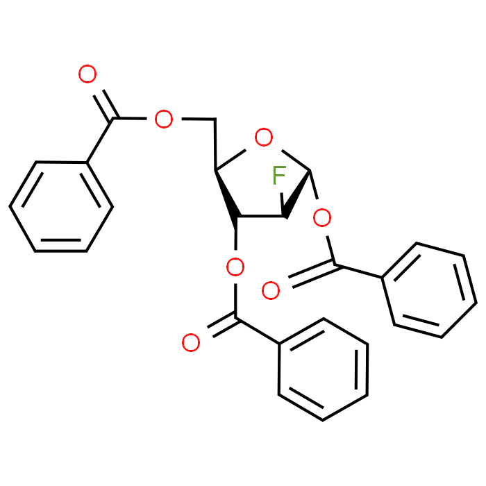 [(2R,3R,4R,5R)-3,5-bis(benzoyloxy)-4-fluorooxolan-2-yl]methyl benzoate