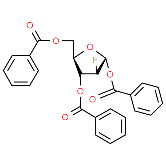 [(2R,3R,4R,5R)-3,5-bis(benzoyloxy)-4-fluorooxolan-2-yl]methyl benzoate