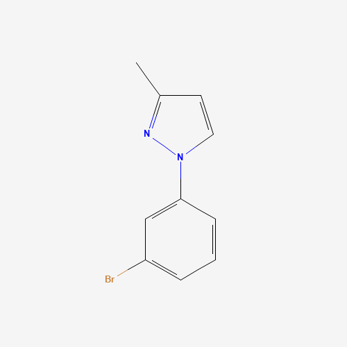 1-(3-Bromophenyl)-3-methyl-1H-pyrazole