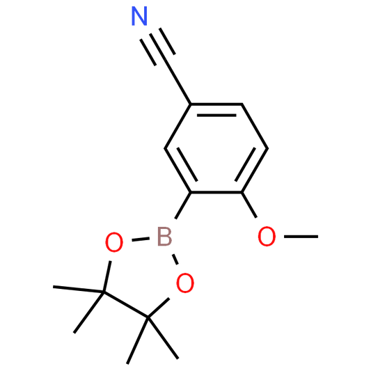 4-Methoxy-3-(4,4,5,5-tetramethyl-1,3,2-dioxaborolan-2-yl)benzonitrile