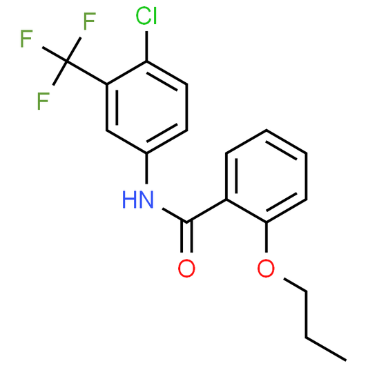 N-(4-Chloro-3-(trifluoromethyl)phenyl)-2-propoxybenzamide