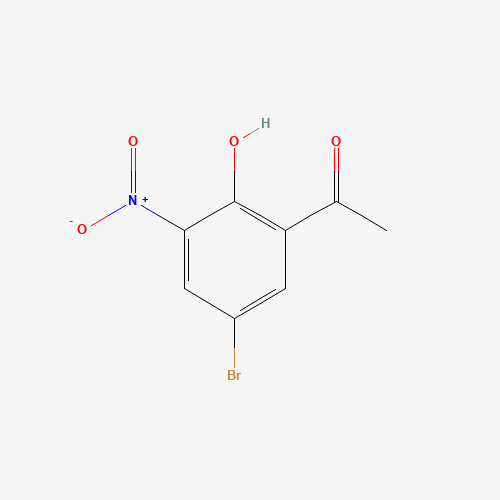 1-(5-Bromo-2-hydroxy-3-nitrophenyl)ethanone