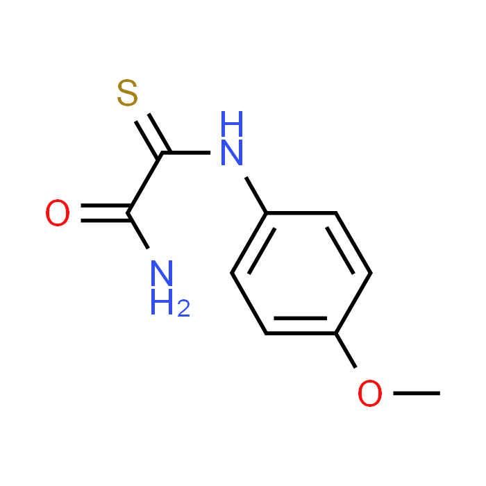 2-((4-Methoxyphenyl)amino)-2-thioxoacetamide
