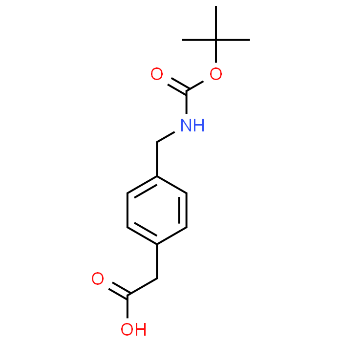 2-(4-(((tert-Butoxycarbonyl)amino)methyl)phenyl)acetic acid