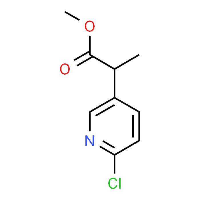 Methyl 2-(6-chloropyridin-3-yl)propanoate - Achmem