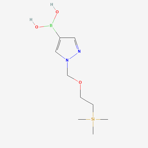 (1-((2-(Trimethylsilyl)ethoxy)methyl)-1H-pyrazol-4-yl)boronic acid