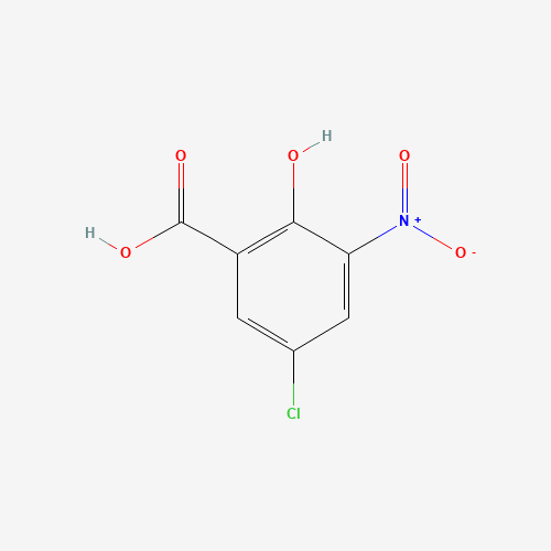 5-Chloro-2-hydroxy-3-nitrobenzoic acid