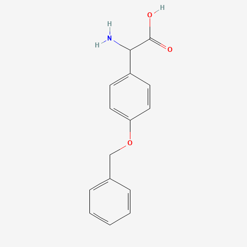 2-Amino-2-(4-(benzyloxy)phenyl)acetic acid