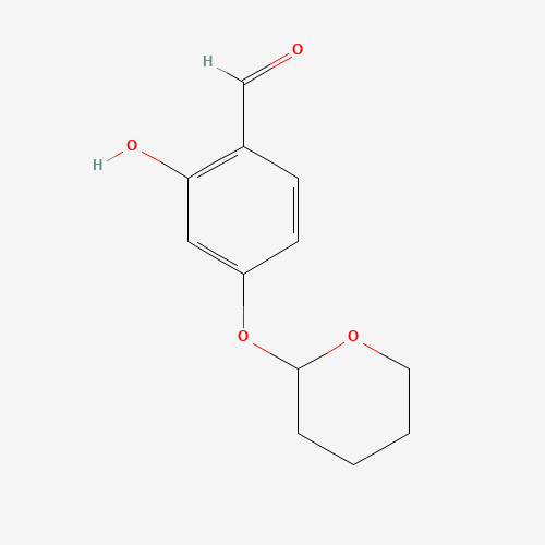 2-Hydroxy-4-((tetrahydro-2H-pyran-2-yl)oxy)benzaldehyde