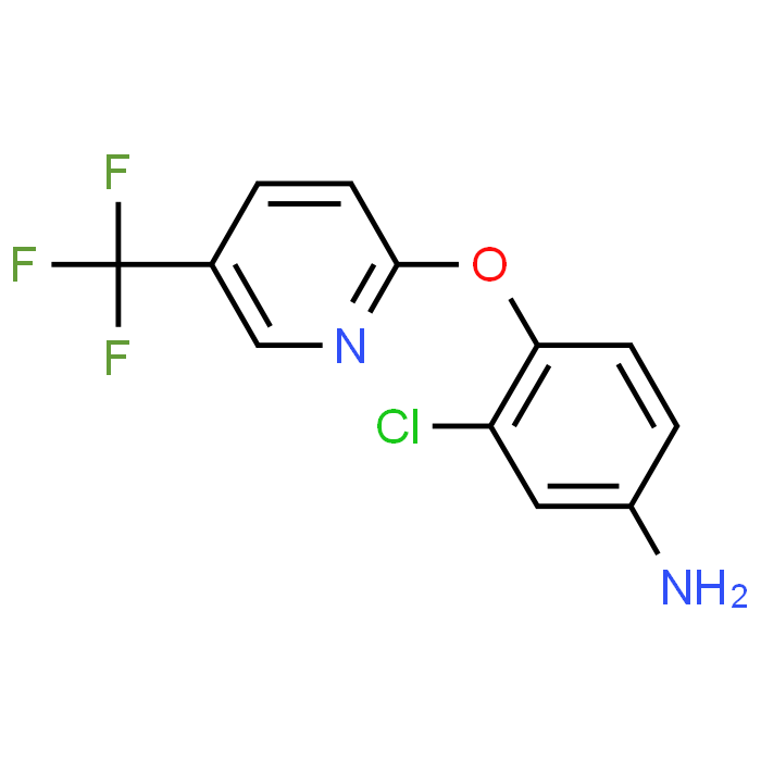 3-Chloro-4-((5-(trifluoromethyl)pyridin-2-yl)oxy)aniline