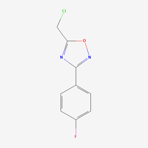 5-(Chloromethyl)-3-(4-fluorophenyl)-1,2,4-oxadiazole