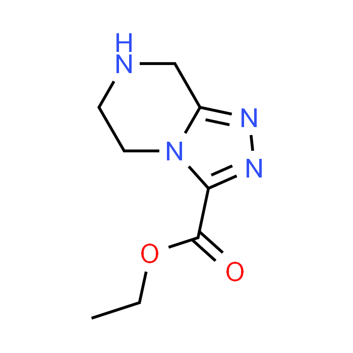 Ethyl 5,6,7,8-Tetrahydro-1,2,4-triazolo[4,3-a]pyrazine-3-carboxylate