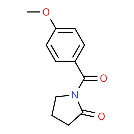 1-(4-Methoxybenzoyl)pyrrolidin-2-one