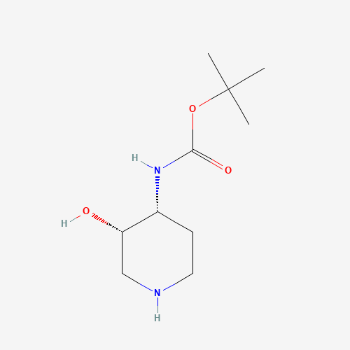tert-Butyl ((3S,4R)-3-hydroxypiperidin-4-yl)carbamate