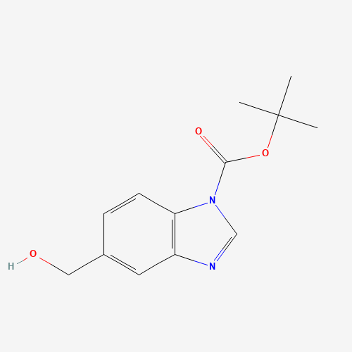 tert-Butyl 5-(hydroxymethyl)-1H-benzo[d]imidazole-1-carboxylate