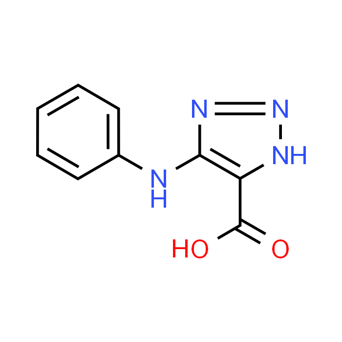 4-(Phenylamino)-1H-1,2,3-triazole-5-carboxylic acid