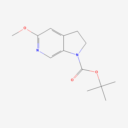 tert-Butyl 5-methoxy-2,3-dihydro-1H-pyrrolo[2,3-c]pyridine-1-carboxylate