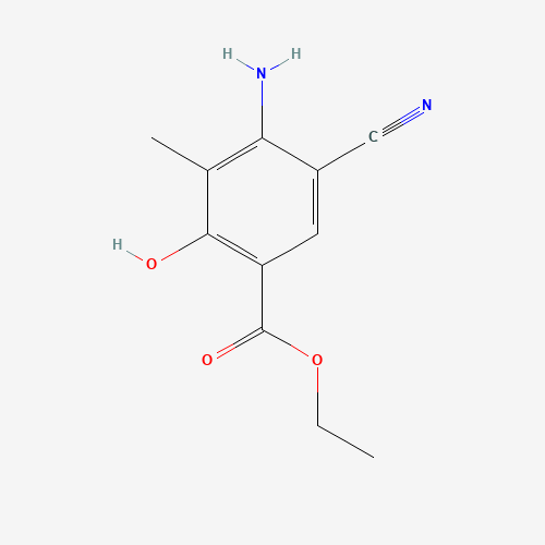 Ethyl 4-amino-5-cyano-2-hydroxy-3-methylbenzoate