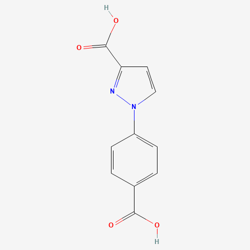1-(4-Carboxyphenyl)-1H-pyrazole-3-carboxylic acid