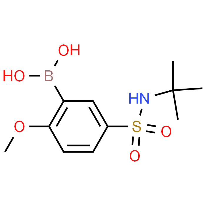 (5-(N-(tert-Butyl)sulfamoyl)-2-methoxyphenyl)boronic acid