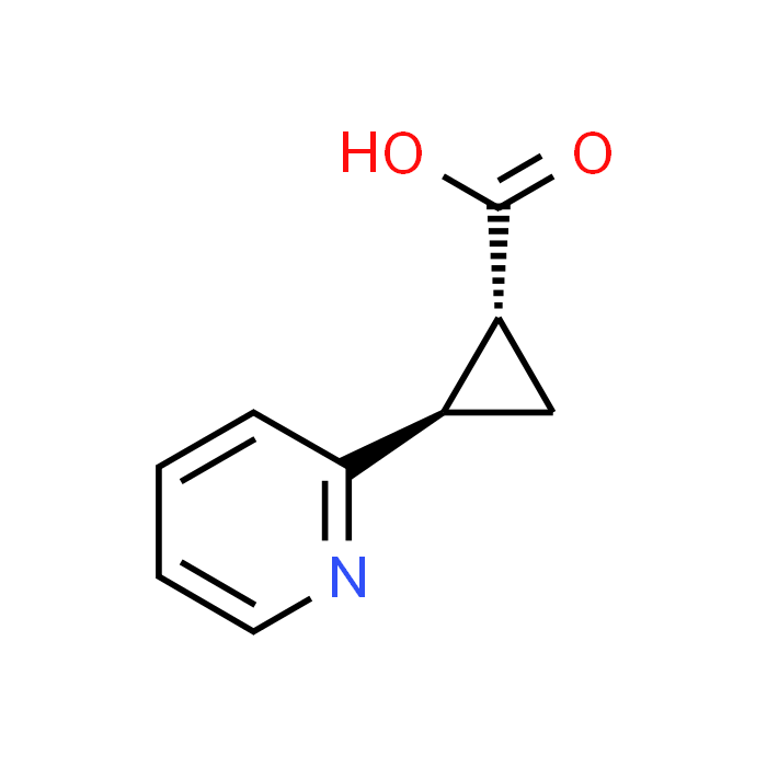 trans-2-(Pyridin-2-yl)cyclopropanecarboxylic acid