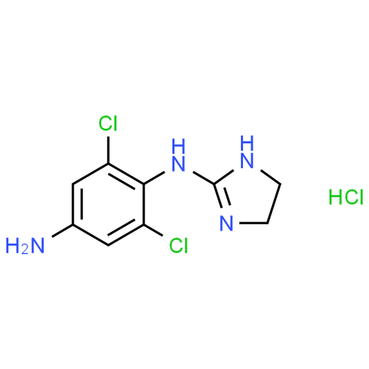 2,6-Dichloro-N1-(4,5-dihydro-1H-imidazol-2-yl)benzene-1,4-diamine hydrochloride