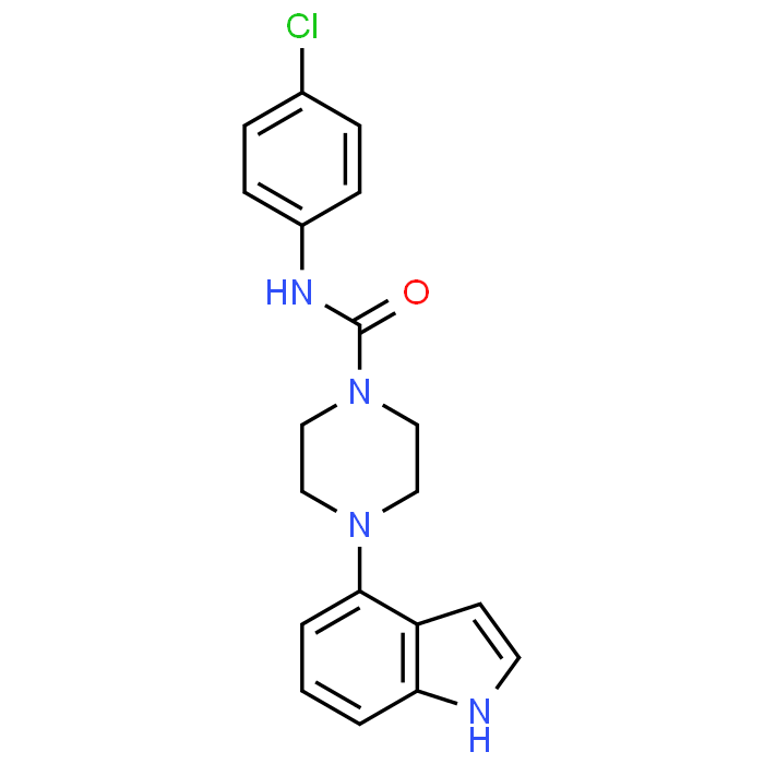 N-(4-Chlorophenyl)-4-(1H-indol-4-yl)piperazine-1-carboxamide