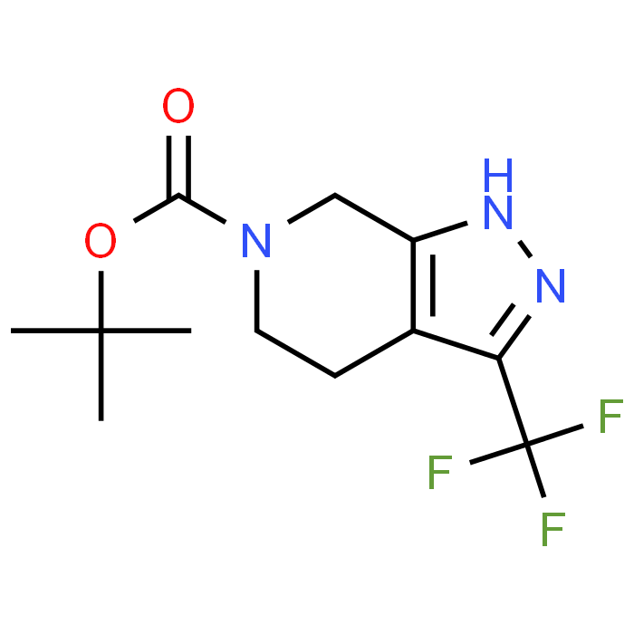 tert-Butyl 3-(trifluoromethyl)-4,5-dihydro-1H-pyrazolo[3,4-c]pyridine-6(7H)-carboxylate