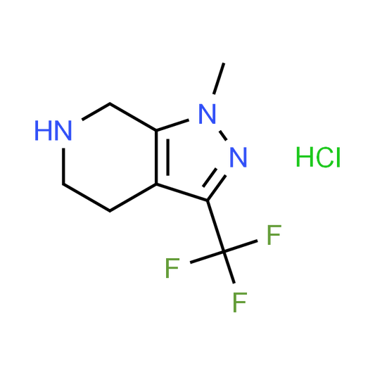 1-Methyl-3-(trifluoromethyl)-4,5,6,7-tetrahydro-1H-pyrazolo[3,4-c]pyridine hydrochloride