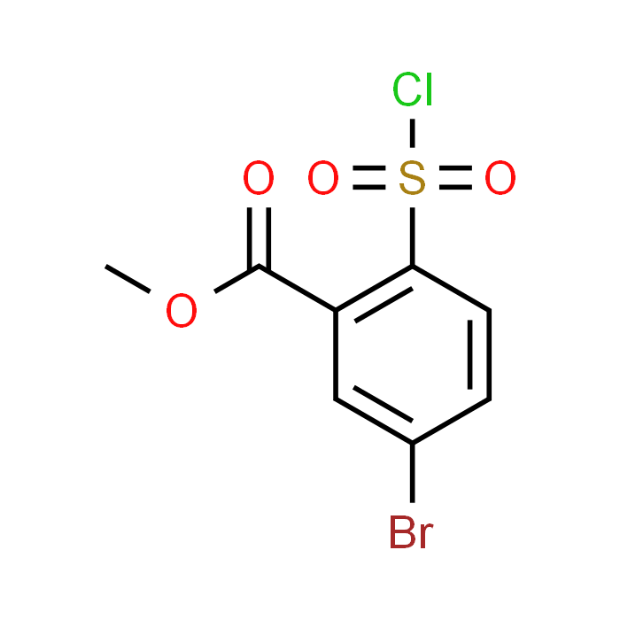 Methyl 5-bromo-2-(chlorosulfonyl)benzoate