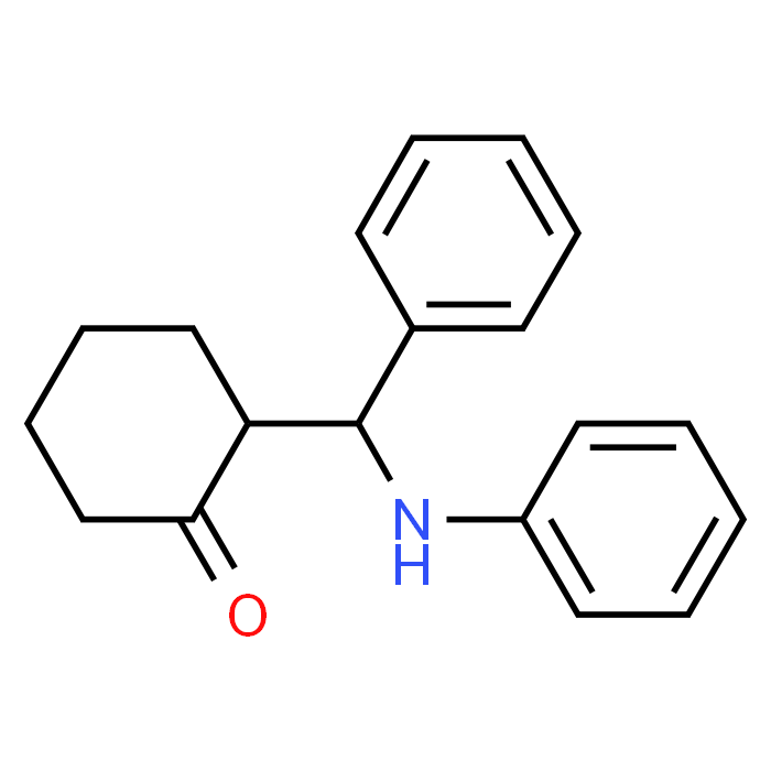 2-(Phenyl(phenylamino)methyl)cyclohexanone