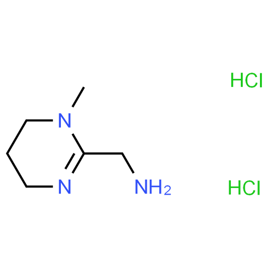 (1-Methyl-1,4,5,6-tetrahydropyrimidin-2-yl)methanamine dihydrochloride
