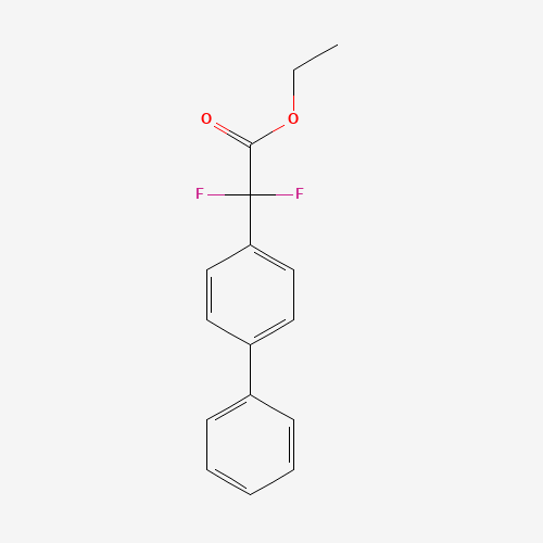 [1,1'-Biphenyl]-4-acetic acid, alpha,alpha-difluoro-, ethyl ester