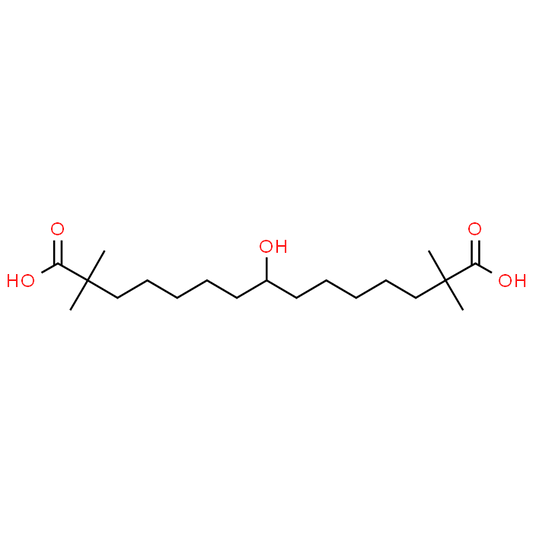 8-Hydroxy-2,2,14,14-tetramethylpentadecanedioic acid