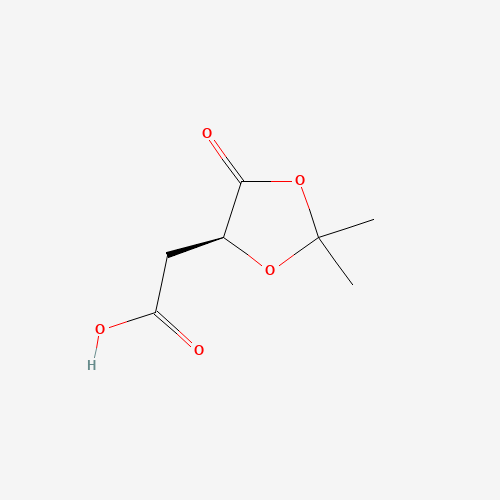(S)-2-(2,2-Dimethyl-5-oxo-1,3-dioxolan-4-yl)acetic acid