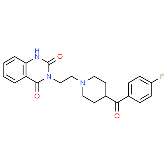 3-(2-(4-(4-Fluorobenzoyl)piperidin-1-yl)ethyl)quinazoline-2,4(1H,3H)-dione