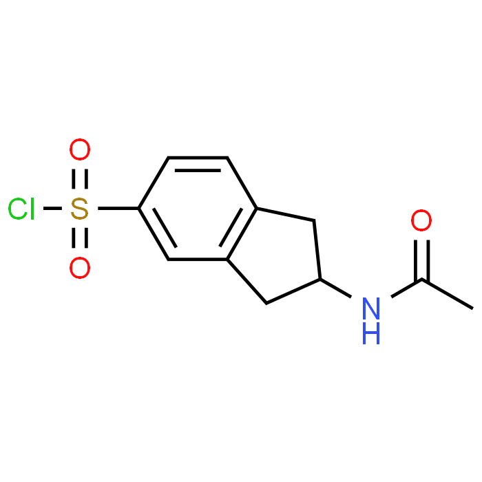 2-ACetamido-2,3-dihydro-1h-indene-5-sulfonyl chloride