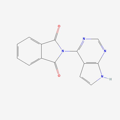 2-(7H-Pyrrolo[2,3-d]pyrimidin-4-yl)isoindoline-1,3-dione