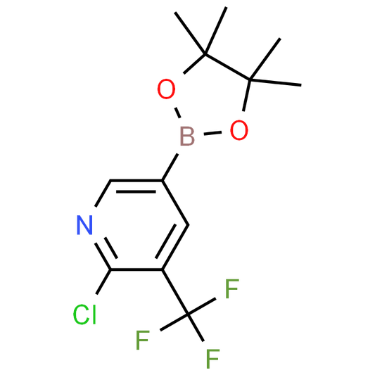 2-Chloro-5-(4,4,5,5-tetramethyl-1,3,2-dioxaborolan-2-yl)-3-(trifluoromethyl)pyridine